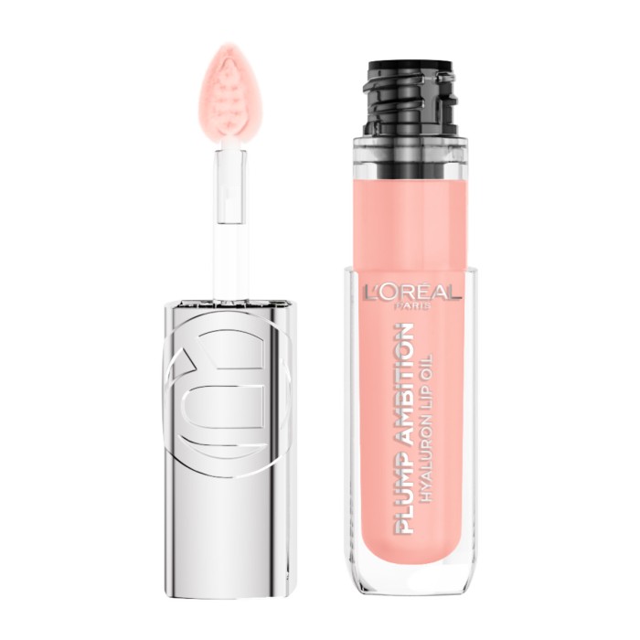 LOreal Paris Plump Ambition - Ενυδατικό Plumping Λάδι Χειλιών 201 Milky Nu, 5ml