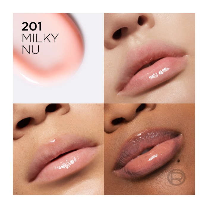 LOreal Paris Plump Ambition - Ενυδατικό Plumping Λάδι Χειλιών 201 Milky Nu, 5ml
