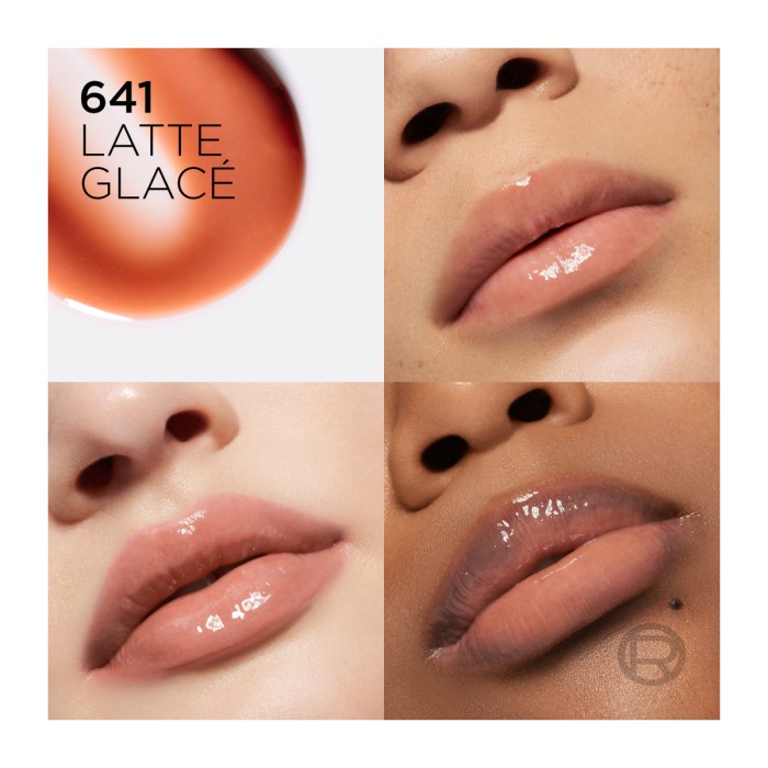 LOreal Paris Plump Ambition - Ενυδατικό Plumping Λάδι Χειλιών 641 Latte Glaze, 5ml