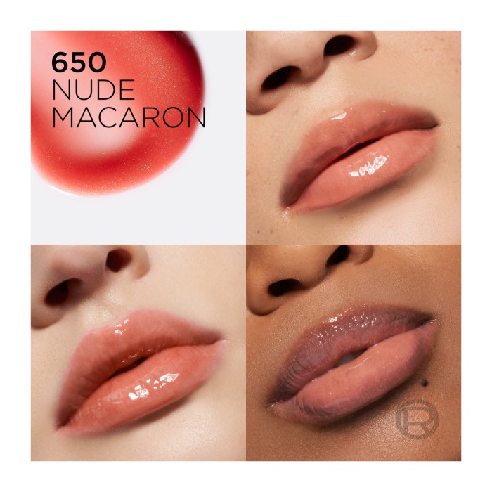 LOreal Paris Plump Ambition - Ενυδατικό Plumping Λάδι Χειλιών 650 Nude Macaron, 5ml