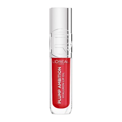 LOreal Paris Plump Ambition Hyaluron Lip Oil 380 Rouge In Love, 5ml