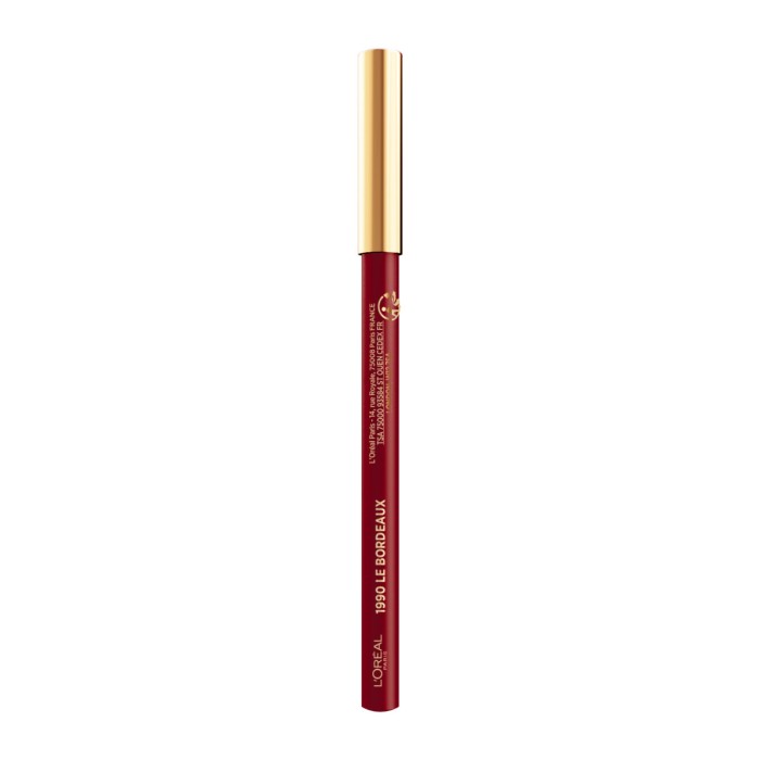 LOreal Paris Color Riche Le Lip Liner Couture 1990 Le Bordeaux, 8.5gr
