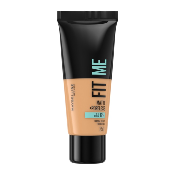 Maybelline Fit Me Matte + Poreless Foundation 250