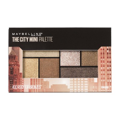 Maybelline The City Mini Pallette Eyeshadows - Παλέτα Σκιών 400 Rooftop Bronzes
