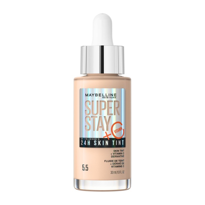 Maybelline Superstay Skin Tint Glow Foundation Shade 5.5