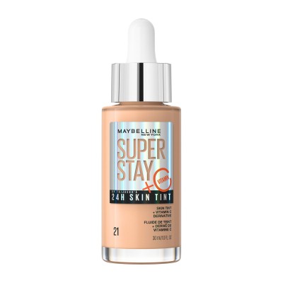 Maybelline Superstay Skin Tint Glow Foundation  Shade  21