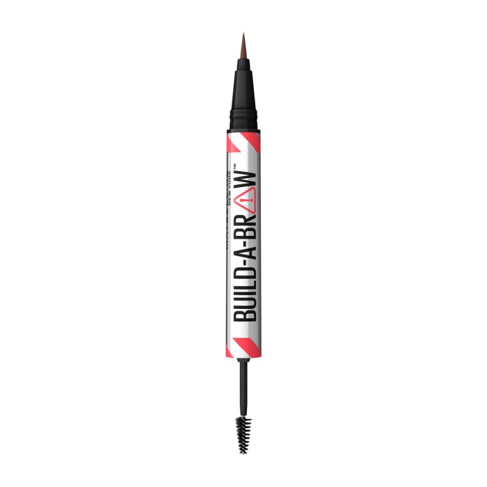 Maybelline Build-A-Brow Brow Pen+Gel - 2 Σε 1 Στυλό & Τζελ Φρυδιών 257 Medium Brown