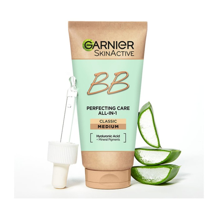 Garnier BB Cream Classic Medium Hyaluronic Aloe All-In-1 SPF15, 50ml