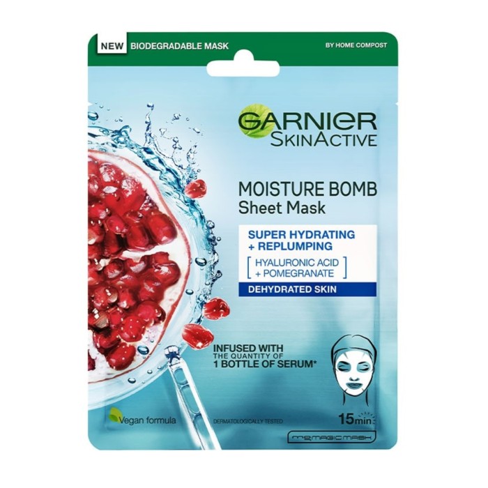 Garnier SkinActive Moisture Bomb Tissue Mask, 32gr