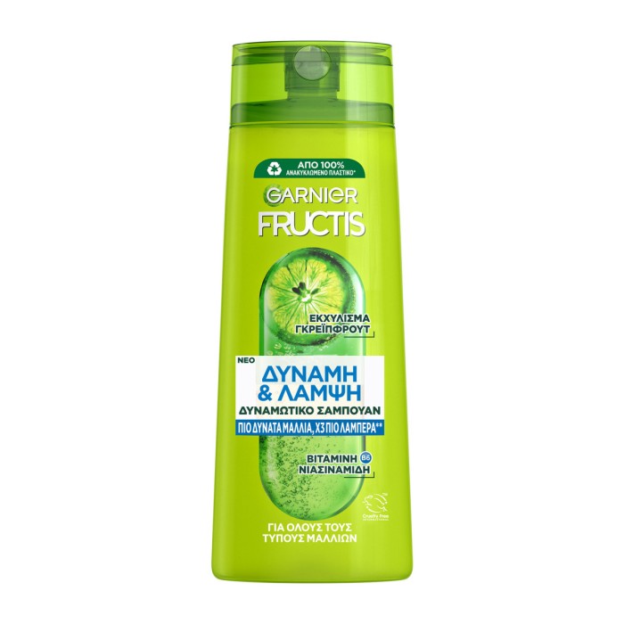 Fructis Strength & Shine Shampoo, 400ml