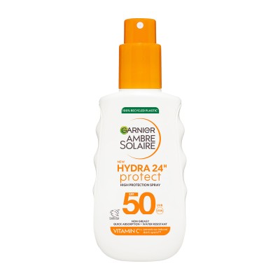 Garnier Ambre Solaire Hydra24h Spray Body Sunscreen SPF50, 150ml