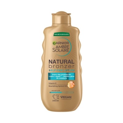 Garnier Ambre Solaire Natural Bronzer Self Tan Lotion 175ml