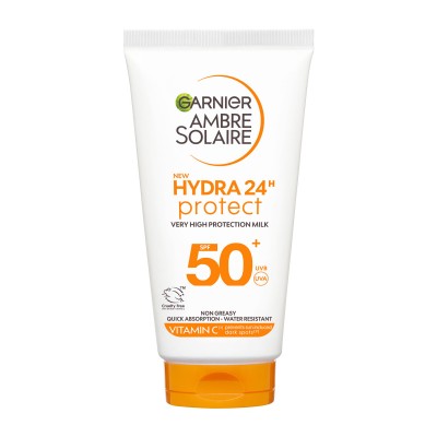 Garnier Ambre Solaire Hydra24h Protect Lotion SPF50 Travel Size, 50ml