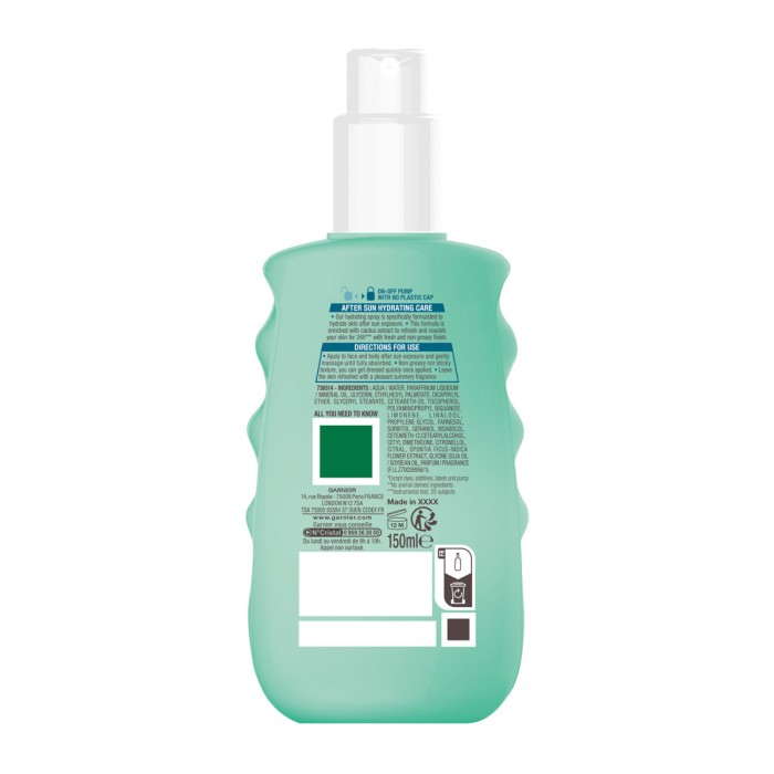 Garnier Ambre Solaire After Sun Spray, 150ml