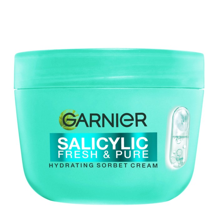 Garnier Salicylic Hydrating Sorbet Ενυδατική Κρέμα Προσώπου 85ml