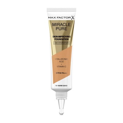 Max Factor Miracle Pure Skin Improving Foundation  No.70 SPF30 30ml