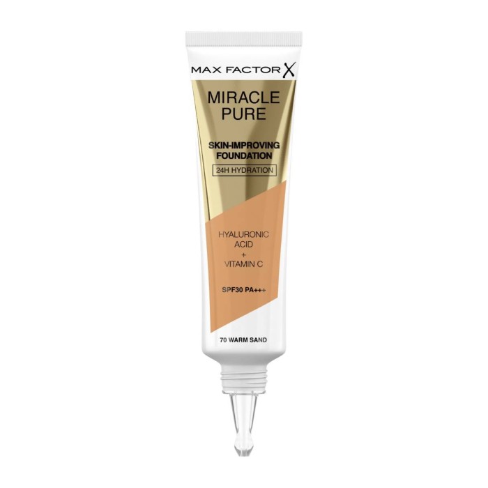 Max Factor Miracle Pure Skin Improving Foundation  No.70 SPF30 30ml