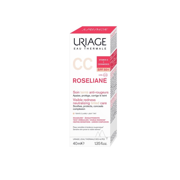 Uriage Roseliane CC Moisturizing Protective Cream SPF50+ 40ml