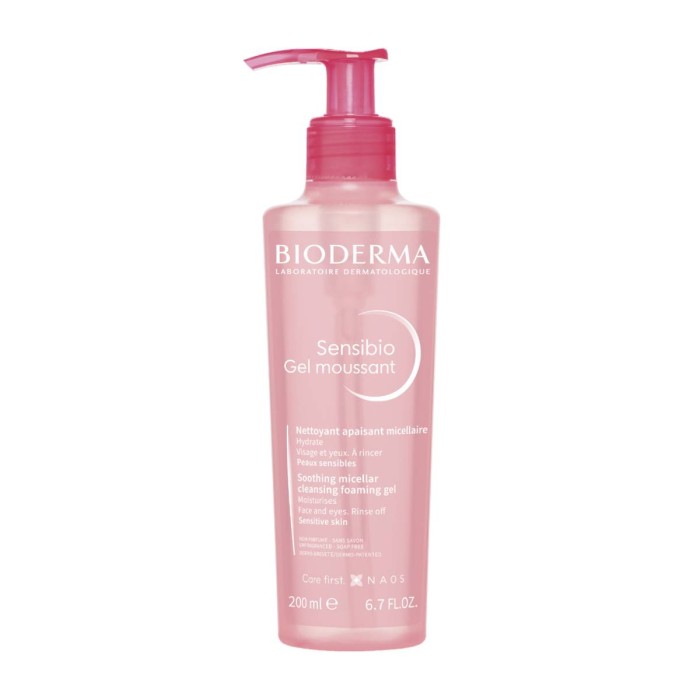 Bioderma Sensibio Sensitive Skin Gel Καθαρισμού 200ml