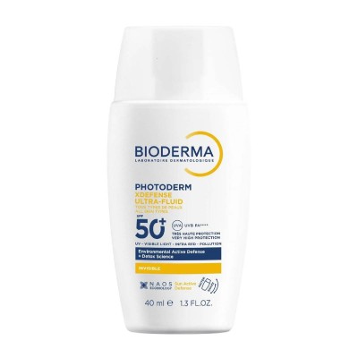 Bioderma Photoderm XDefence Ultra Fluid Invisible Αντιηλιακή Κρέμα Προσώπου SPF50+ 40ml