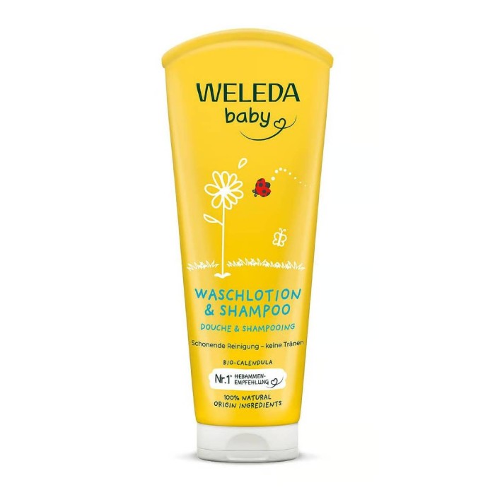 Weleda Baby Calendula Shampoo & Body Wash 200ml