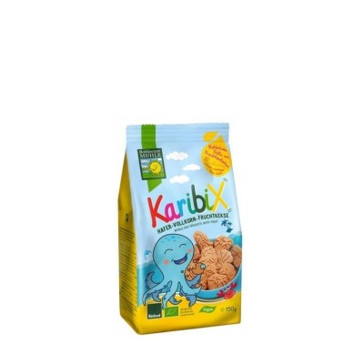 Karibix Oat Fruit Cookies Sugar-Free 125g Bio