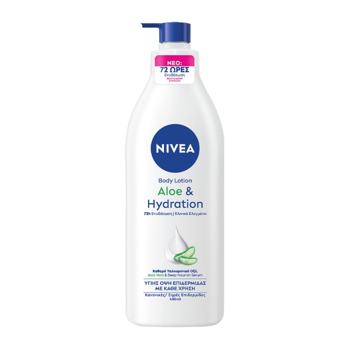 Nivea Body Aloe Hydration Lotion Ενυδατική Λοσιόν Σώματος 400ml