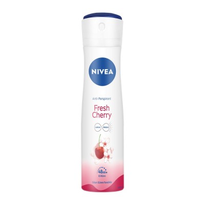 Nivea Fresh Cherry Spray Womens Deodorant 150ml 85322