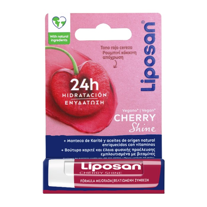 Liposan Cherry Shine Lip Balm 4.8gr