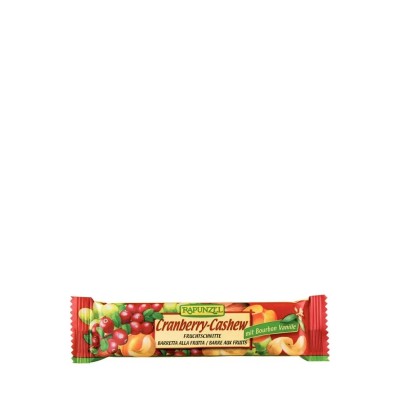 Rapunzel Cranberry-Cashew Fruit Bar 40g Bio