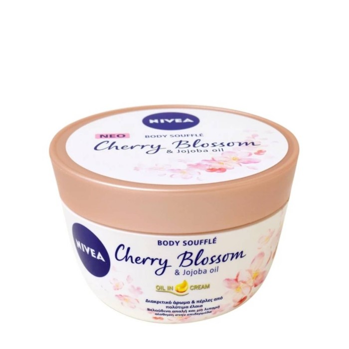 Nivea Body Souffle Cherry Blossom & Jojoba Oil Σουφλέ Σώματος 200ml