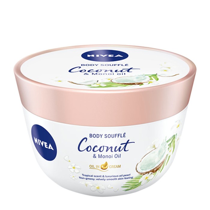 Nivea Body Souffle Coconut & Monoi Oil Σουφλέ Σώματος 200ml