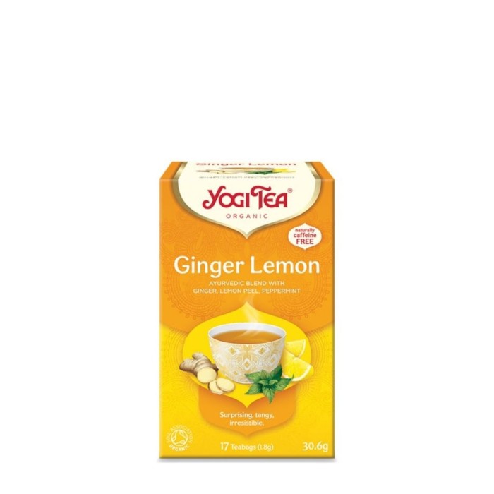 Yogi Tea Ginger Lemon 30.6g Bio
