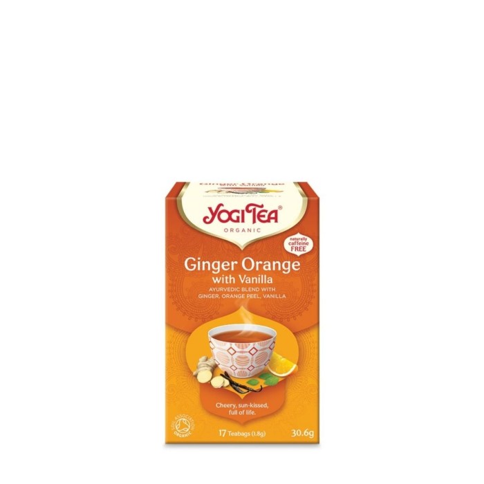 Yogi Tea Ginger Orange 30.6g Bio