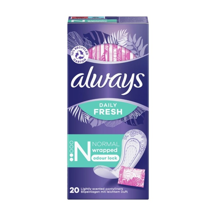 Always Daily Fresh Normal - Pantyliners, 20pcs