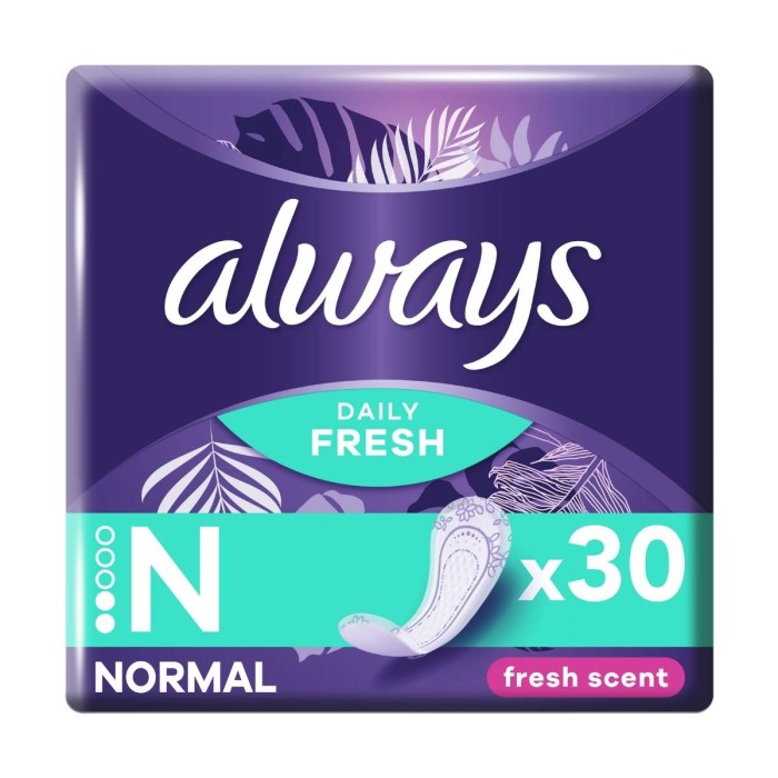 Always Daily Fresh Normal - Pantyliners With Fresh Scent, 30pcs