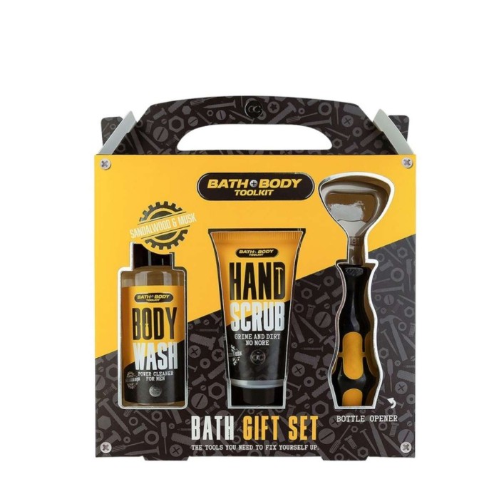 Accentra Men Bath & Body Toolkit Body Care Kit