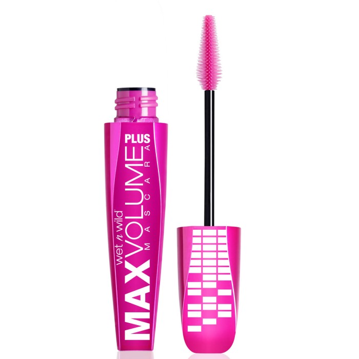 Wet n Wild Max Volume Plus Mascara Ampd Black 8gr