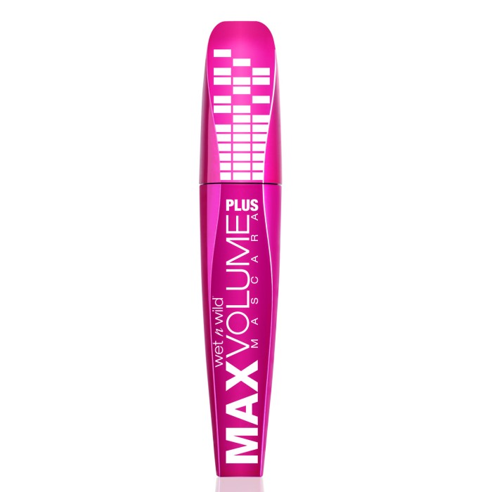Wet n Wild Max Volume Plus Mascara Ampd Black 8gr