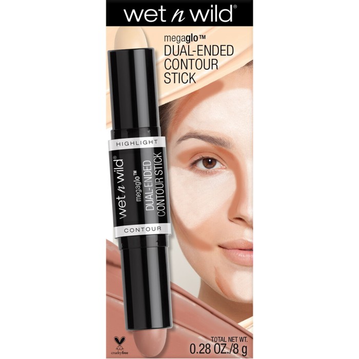 Wet n Wild MegaGlo - Dual-Ended Contour Stick Contouring Light/Medium 8gr
