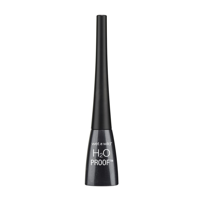 Wet n Wild H2O Proof Felt Tip - Υγρό Eyeliner Black 5gr