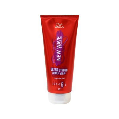 Wella New Wave Ultra Strong Power Hold Hair Gel 200ml