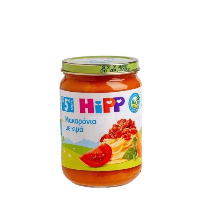 Hipp Baby Meal Spaghetti with Minced Meat 190gr