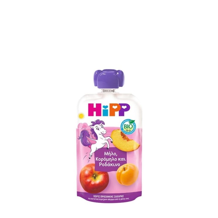 Hipp Fruit Puree with Apple - Peach - Pear 100gr