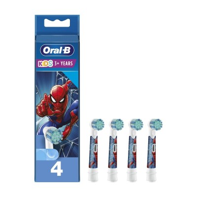 Oral-B Kids Spiderman -  Ανταλλακτικές Κεφαλές, 4τμχ