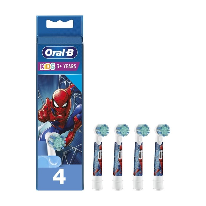 Oral-B Kids Spiderman -  Ανταλλακτικές Κεφαλές, 4τμχ
