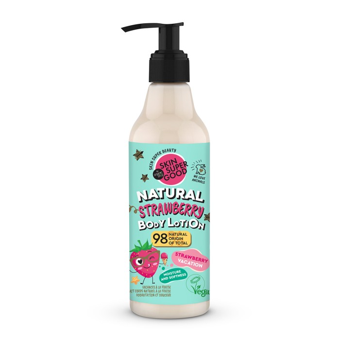 Organic Shop Skin Super Good Body Lotion with Strawberry 250ml