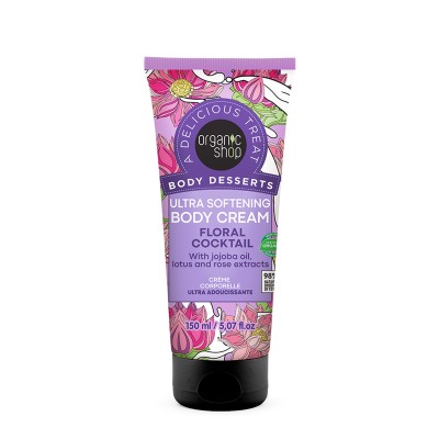 Organic Shop Body Desserts Κρέμα Σώματος για Απαλό Δέρμα Floral Cocktail, 150ml