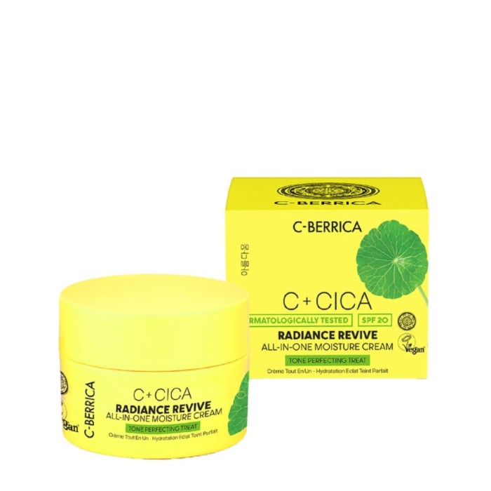 Natura Siberica C+Cica C-Berrica Radiance Revive All-in-One Moisture Cream Face SPF20 50ml