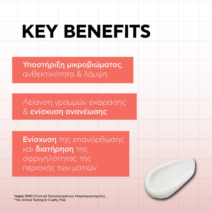 Natura Siberica Lab Biome Κρέμα ματιών για Επανόρθωση 10ml